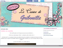 Tablet Screenshot of gribouillecook.canalblog.com