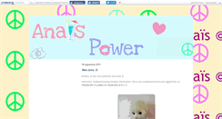 Desktop Screenshot of anaispower.canalblog.com