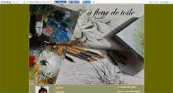 Desktop Screenshot of afleur2toile.canalblog.com