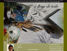 Tablet Screenshot of afleur2toile.canalblog.com
