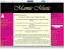 Tablet Screenshot of mamiemusic.canalblog.com