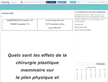 Tablet Screenshot of mammoplastie.canalblog.com