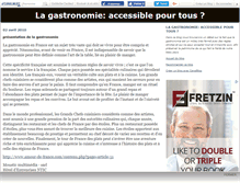 Tablet Screenshot of gastronomenherbe.canalblog.com
