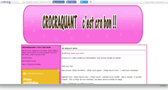 Desktop Screenshot of crocraquant.canalblog.com