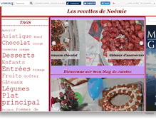 Tablet Screenshot of noemiecuisine777.canalblog.com