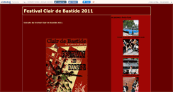 Desktop Screenshot of clairdebastide.canalblog.com