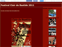 Tablet Screenshot of clairdebastide.canalblog.com