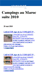 Mobile Screenshot of campingmaroc2010.canalblog.com