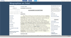 Desktop Screenshot of biofolie.canalblog.com