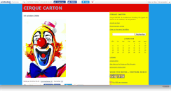 Desktop Screenshot of cirquecarton.canalblog.com