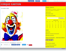 Tablet Screenshot of cirquecarton.canalblog.com