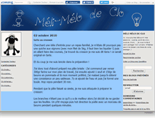 Tablet Screenshot of clomelimelo.canalblog.com