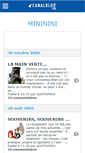 Mobile Screenshot of mininini.canalblog.com