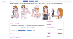 Desktop Screenshot of mimistinguette.canalblog.com