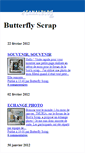 Mobile Screenshot of butterflyscrap.canalblog.com