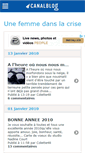 Mobile Screenshot of femmedanslacrise.canalblog.com