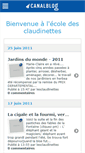 Mobile Screenshot of ecoledebicqueley.canalblog.com