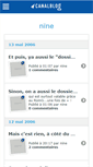 Mobile Screenshot of ninelus.canalblog.com