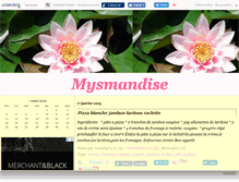 Tablet Screenshot of mysmandise.canalblog.com