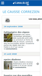 Mobile Screenshot of caussecorrezien.canalblog.com