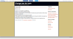 Desktop Screenshot of changepasdemain.canalblog.com