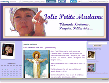 Tablet Screenshot of joliepetitemadam.canalblog.com