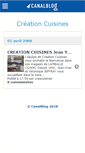 Mobile Screenshot of cuisinesjeffray.canalblog.com