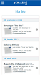 Mobile Screenshot of lealeoforkids.canalblog.com