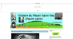 Desktop Screenshot of histoiresaintvoy.canalblog.com