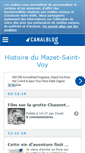 Mobile Screenshot of histoiresaintvoy.canalblog.com