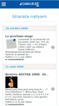 Mobile Screenshot of bharata.canalblog.com