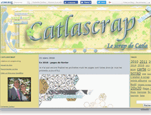 Tablet Screenshot of catlascrap.canalblog.com