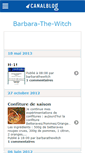 Mobile Screenshot of barbarathewitch.canalblog.com