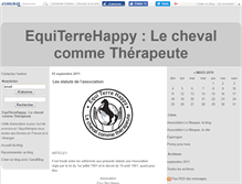 Tablet Screenshot of equiterrehappy.canalblog.com