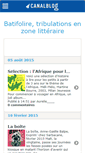 Mobile Screenshot of batifolire.canalblog.com