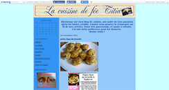 Desktop Screenshot of cuisinedetitia.canalblog.com