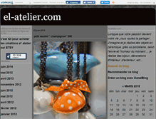 Tablet Screenshot of elatelierblog.canalblog.com