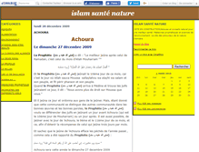 Tablet Screenshot of islamsantenature.canalblog.com