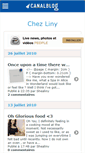Mobile Screenshot of chezliny.canalblog.com