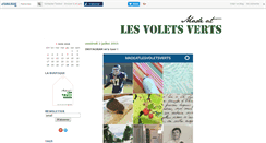 Desktop Screenshot of lesvoletsverts.canalblog.com