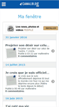 Mobile Screenshot of mafenetre.canalblog.com
