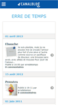Mobile Screenshot of erredetemps.canalblog.com