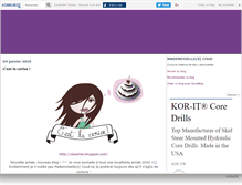 Tablet Screenshot of mademoisellecoud.canalblog.com