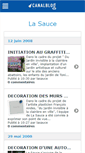 Mobile Screenshot of lasauce.canalblog.com