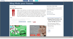 Desktop Screenshot of boutiquemodefemm.canalblog.com