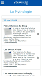 Mobile Screenshot of mythobyfleur2lun.canalblog.com