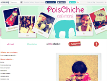 Tablet Screenshot of poischichecoutur.canalblog.com