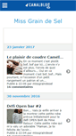 Mobile Screenshot of missgraindesel.canalblog.com