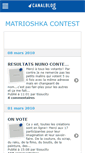 Mobile Screenshot of mymatrioshka.canalblog.com
