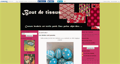 Desktop Screenshot of boutdetissus.canalblog.com